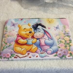 Pooh & Eeyeore Character Pouch Nwot